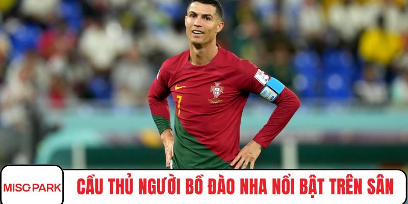 Cầu thủ người Bồ Đào Nha nổi bật trên sân