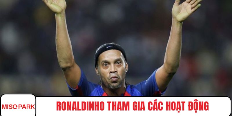 Ronaldinho dấn thân vào âm nhạc và giải trí